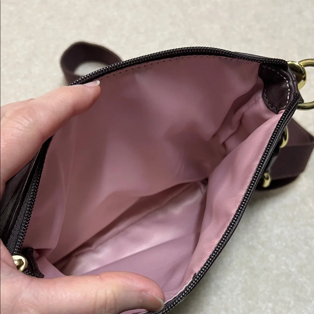 Coach Brown Leather Bag - Picture 10 of 14
